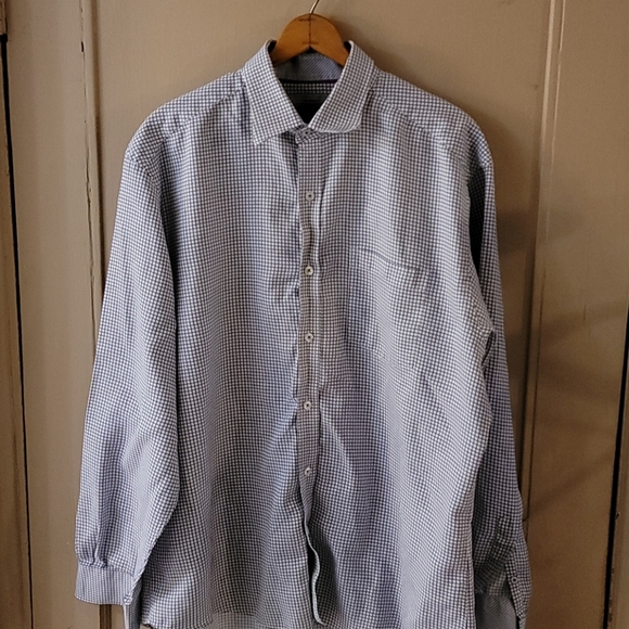 Johnston & Murphy Other - Johnston & Murphey Dress Shirt Sz L 100% Cotton